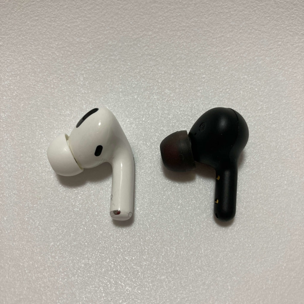 EP-T25とAirPods Pro