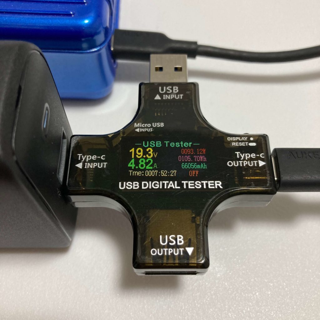 USB-Cの90W出力