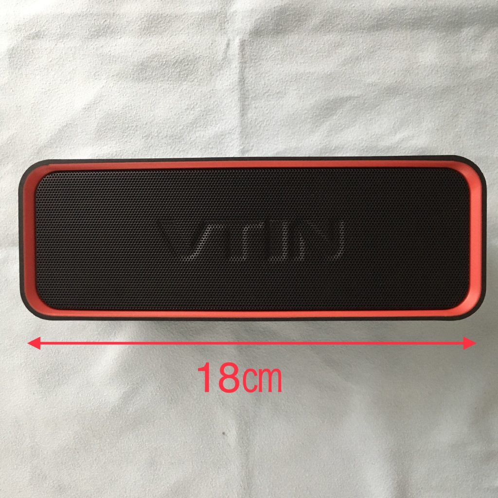 VTINの防水BluetoothスピーカーBH172Aを実測①