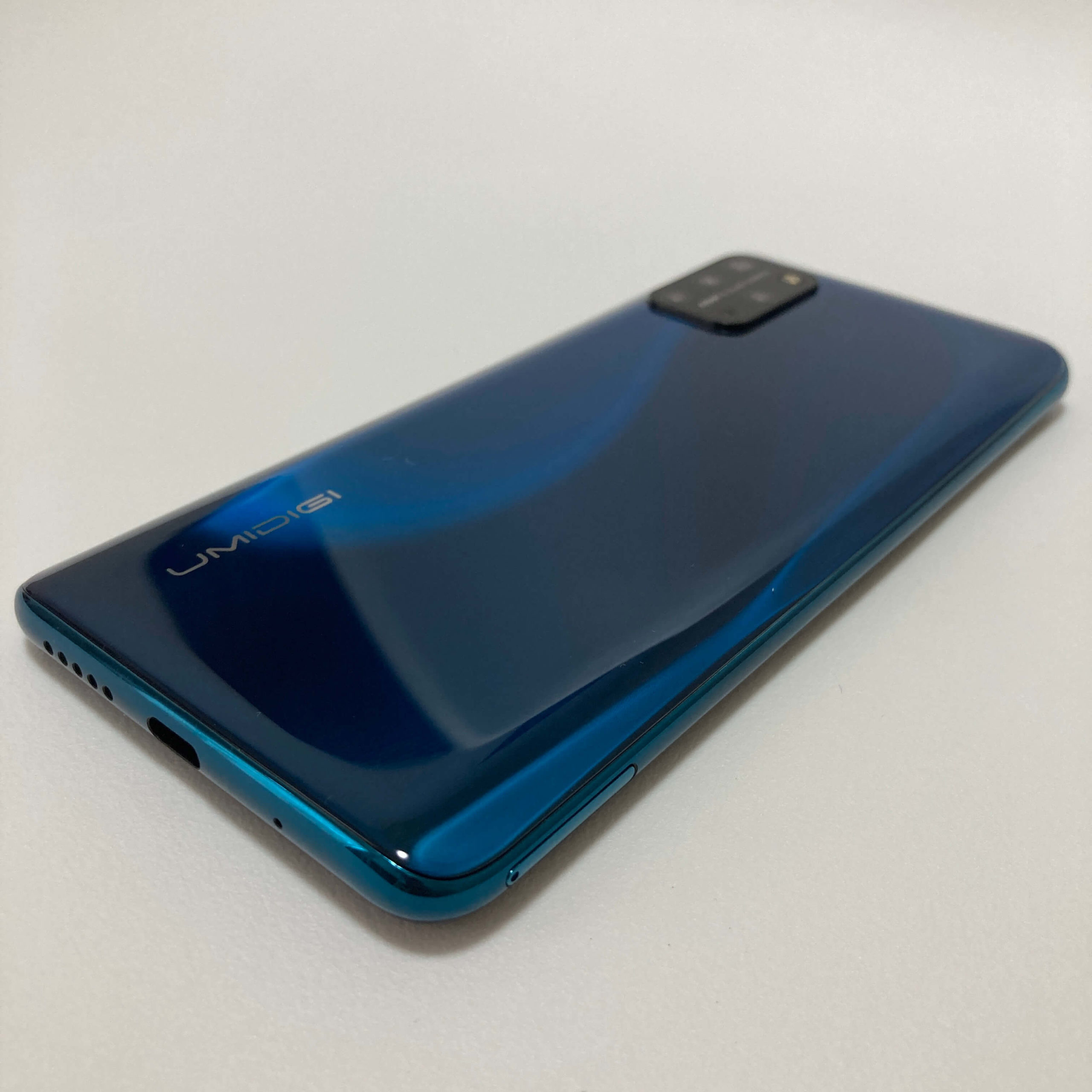 [最終値下]ほぼ新品 umidigi S5 pro オーシャンブルースマートフォン/携帯電話