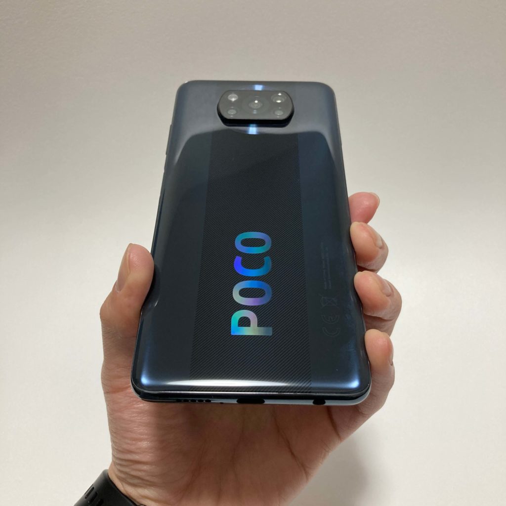 POCO X3 NFC　シャドーグレイ