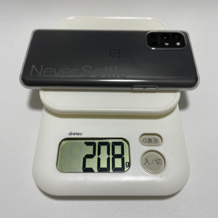 OnePlus 9Rの重さ