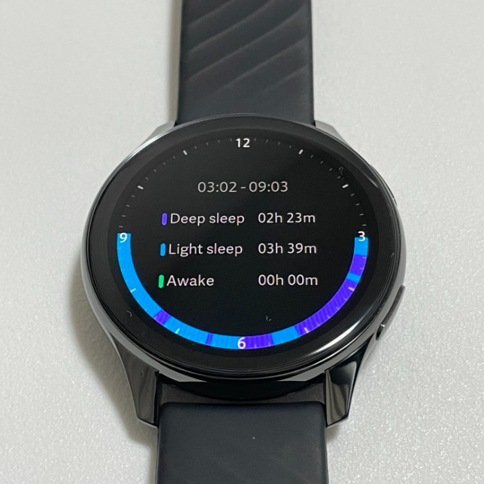 OnePlus Watchの自動計測