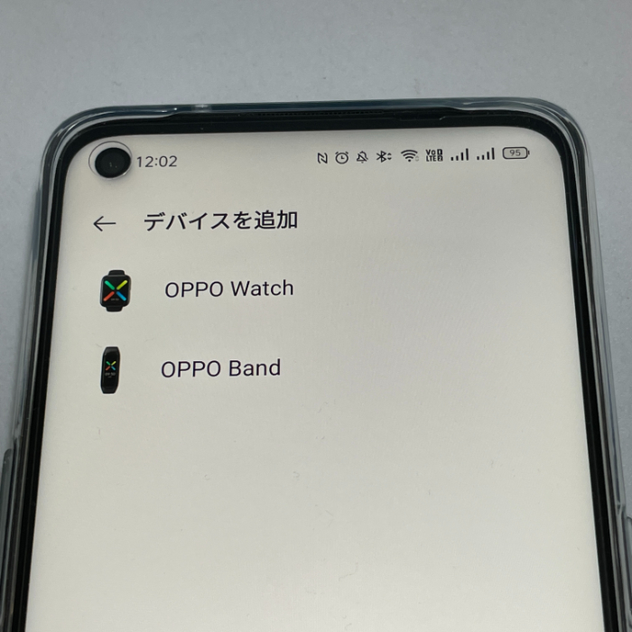 OPPO Band Styleのペアリング