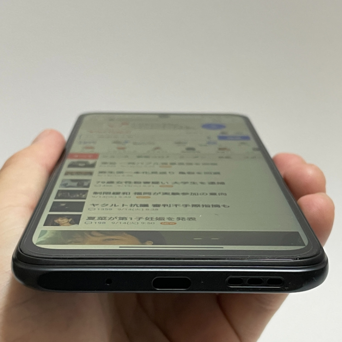 Redmi Note 10 JEのディスプレイ