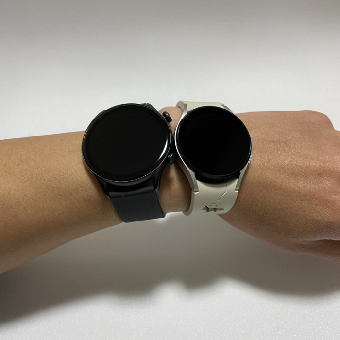 Galaxy Watch4 Maison Kitsuné Editionのサイズ感