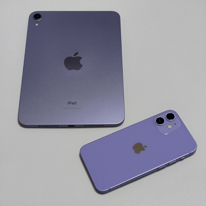 iPad mini 6とiPhone 12 mini