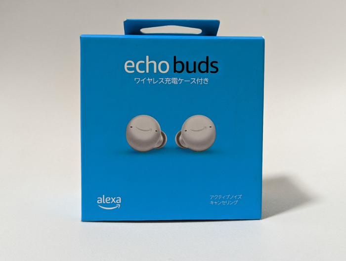 Echo Buds（第2世代）の外箱