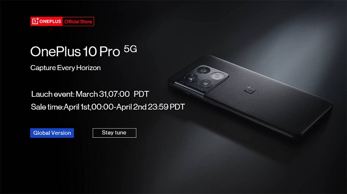 OnePlus 10 Proグローバル版発表