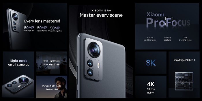 Xiaomi 12 Proの特徴