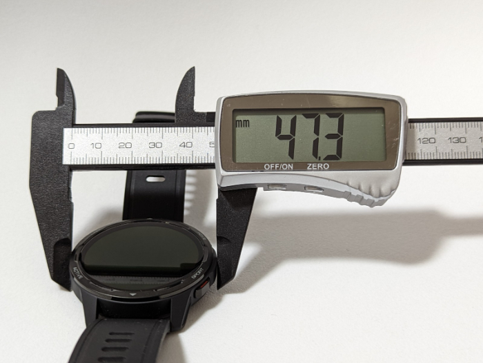 Xiaomi Watch S1 Activeのサイズ感