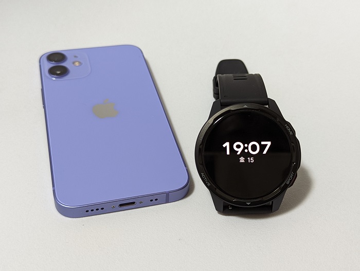 Xiaomi Watch S1とiPhone