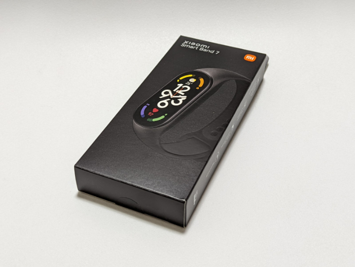 Xiaomi Smart Band 7の外箱
