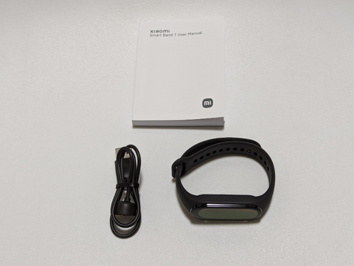 Xiaomi Smart Band 7の付属品