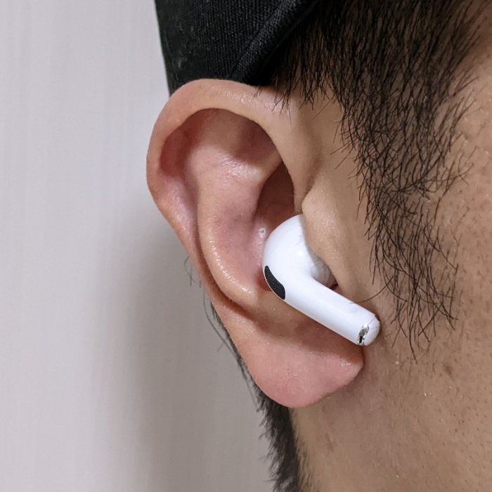 AirPods Pro（第2世代）の装着感