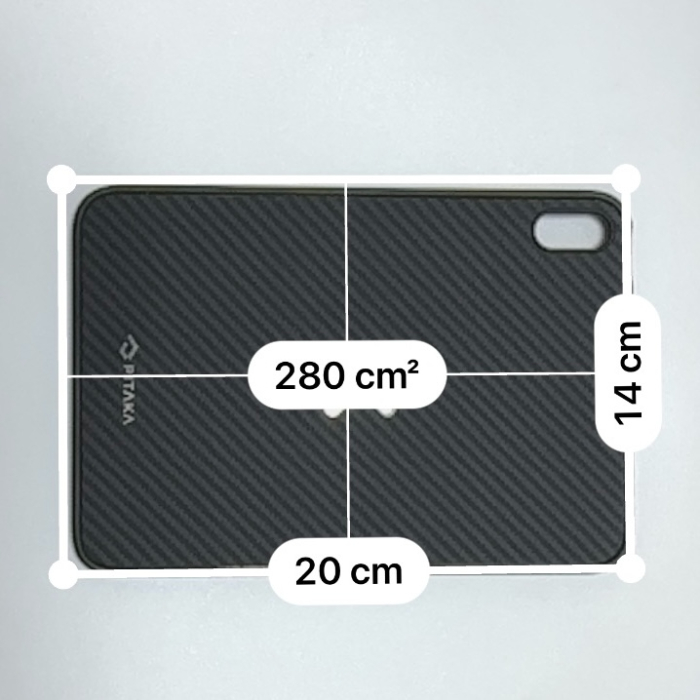 MagEZ Case Pro for iPad mini 6のサイズ感