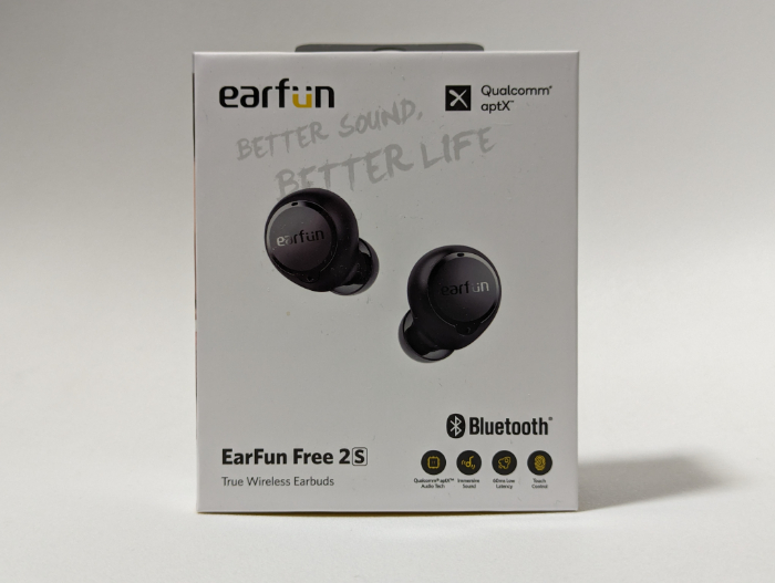 EarFun Free 2Sのデザイン・サイズ感・付属品