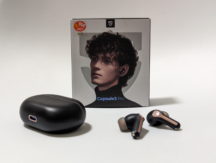 SOUNDPEATS Capsule3 Proのデザイン・サイズ感・付属品