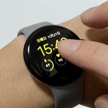 Pixel Watchの心拍計測