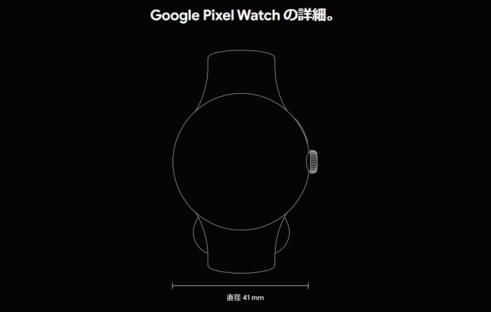 Google Pixel Watchのスペック