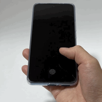 Xiaomi 12T Proの指紋認証