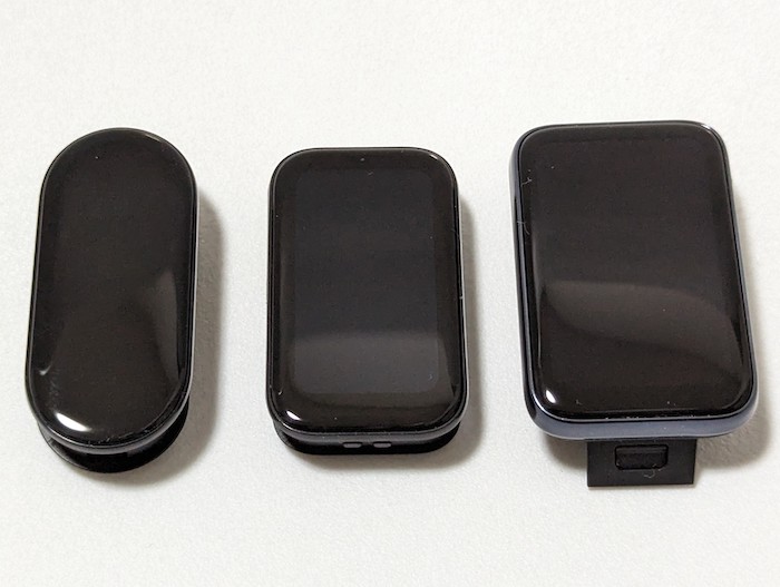 Redmi Smart Band 2のサイズ感