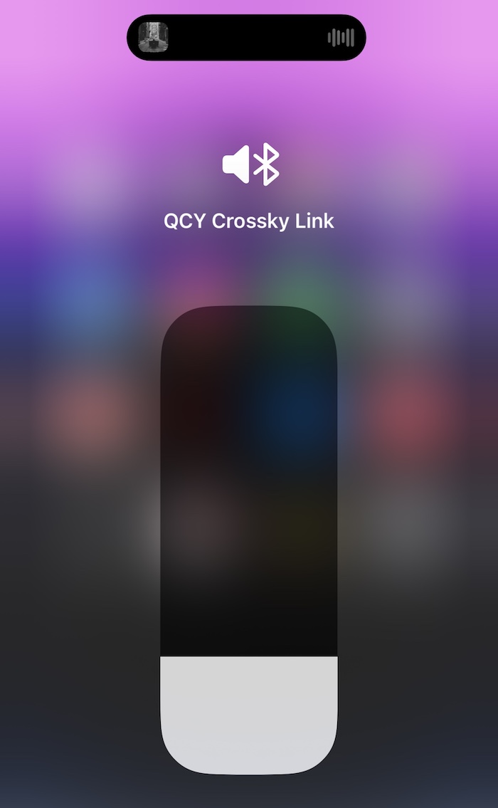 QCY Crossky Linkの音漏れ