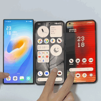 Nothing Phone (2)とREDMAGIC 8 Pro・Nothing Phone (1)を比較