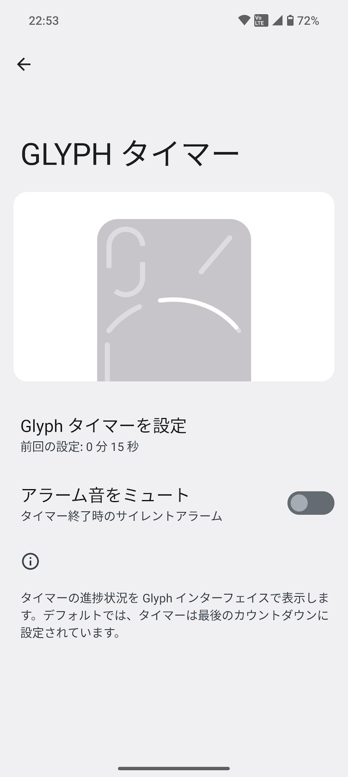 Nothing Phone (2)のGlyph Interface