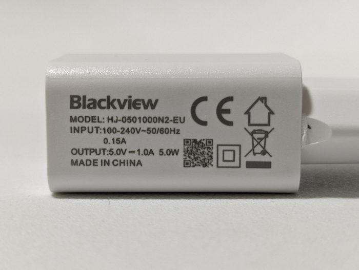 Blackview Tab 50 WiFiの付属品