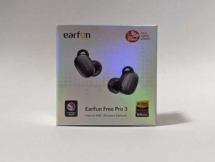 EarFun Free Pro 3のデザイン・サイズ感・付属品
