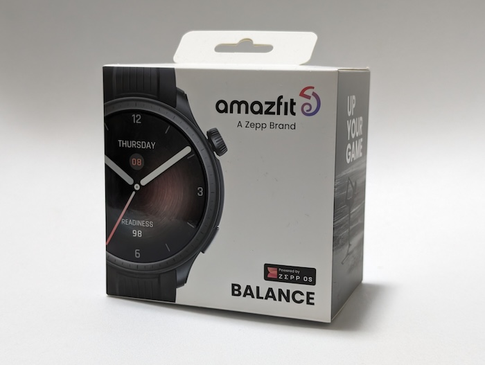 Amazfit Balanceのデザイン・サイズ感・付属品