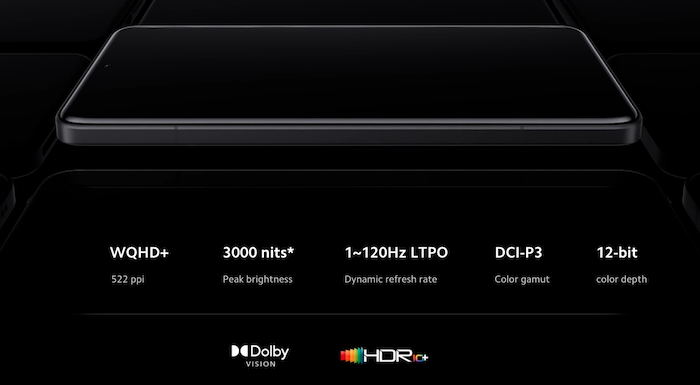 Xiaomi 14 Ultraのディスプレイ